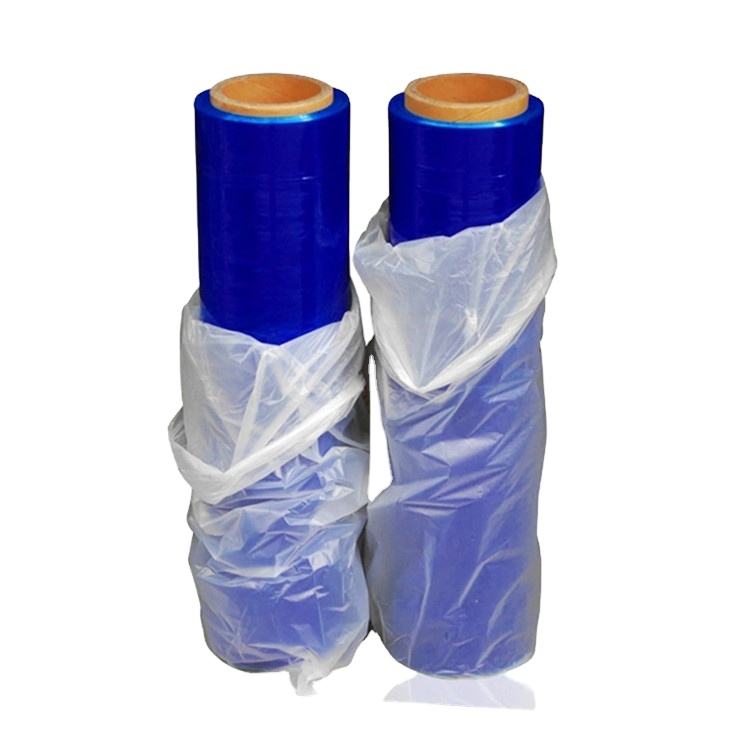Blue multicolour chromatic colour pallet shrink wrap