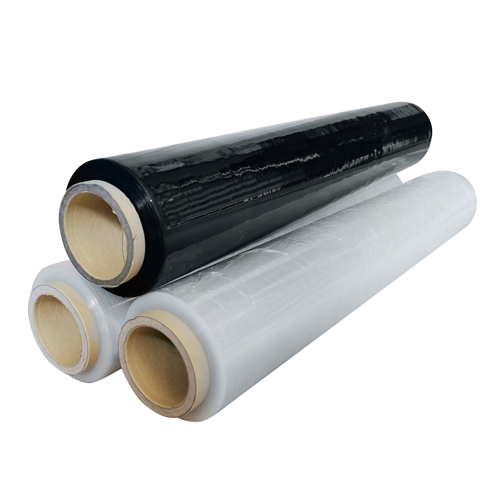 Black Film For Pallet Wrapping Pe Film Stretch